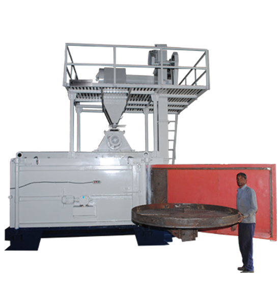 Swing Table Type Shot Blasting Machines